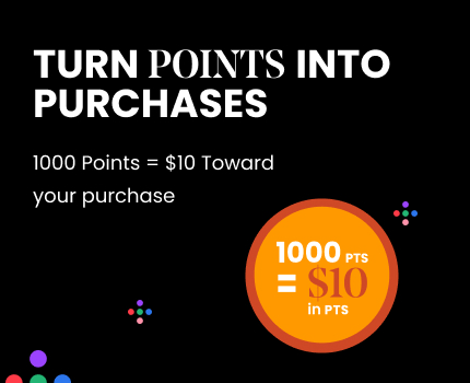 Turn points into purchases
