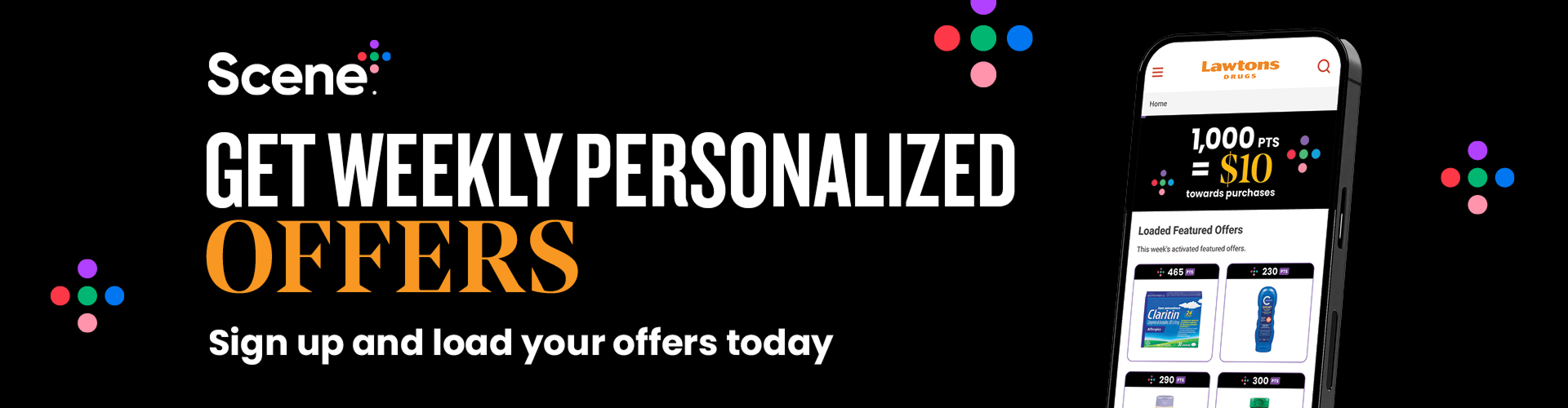 Get Weekly Personalized Offers